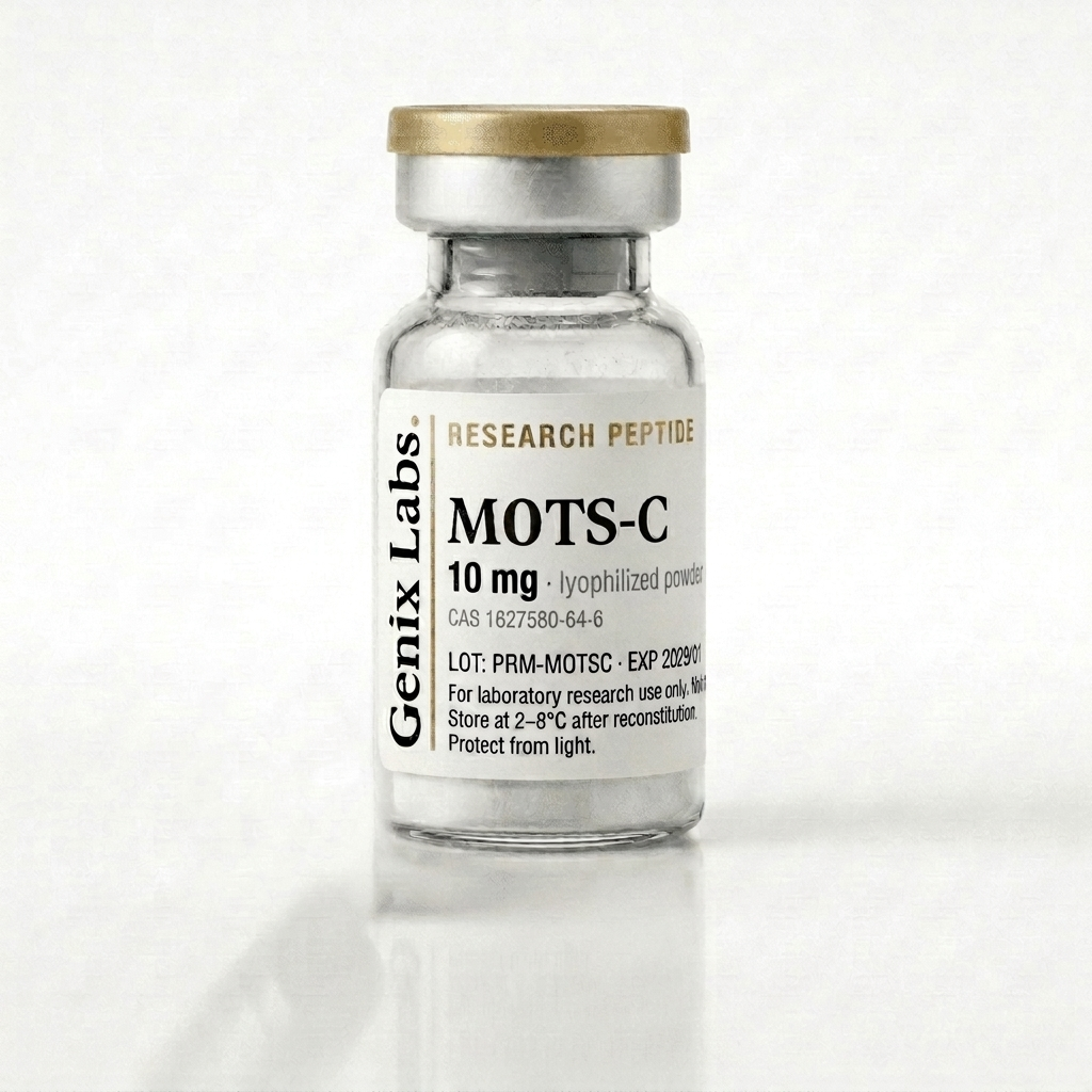 M0TS-C: research peptide vial, lyophilized powder
